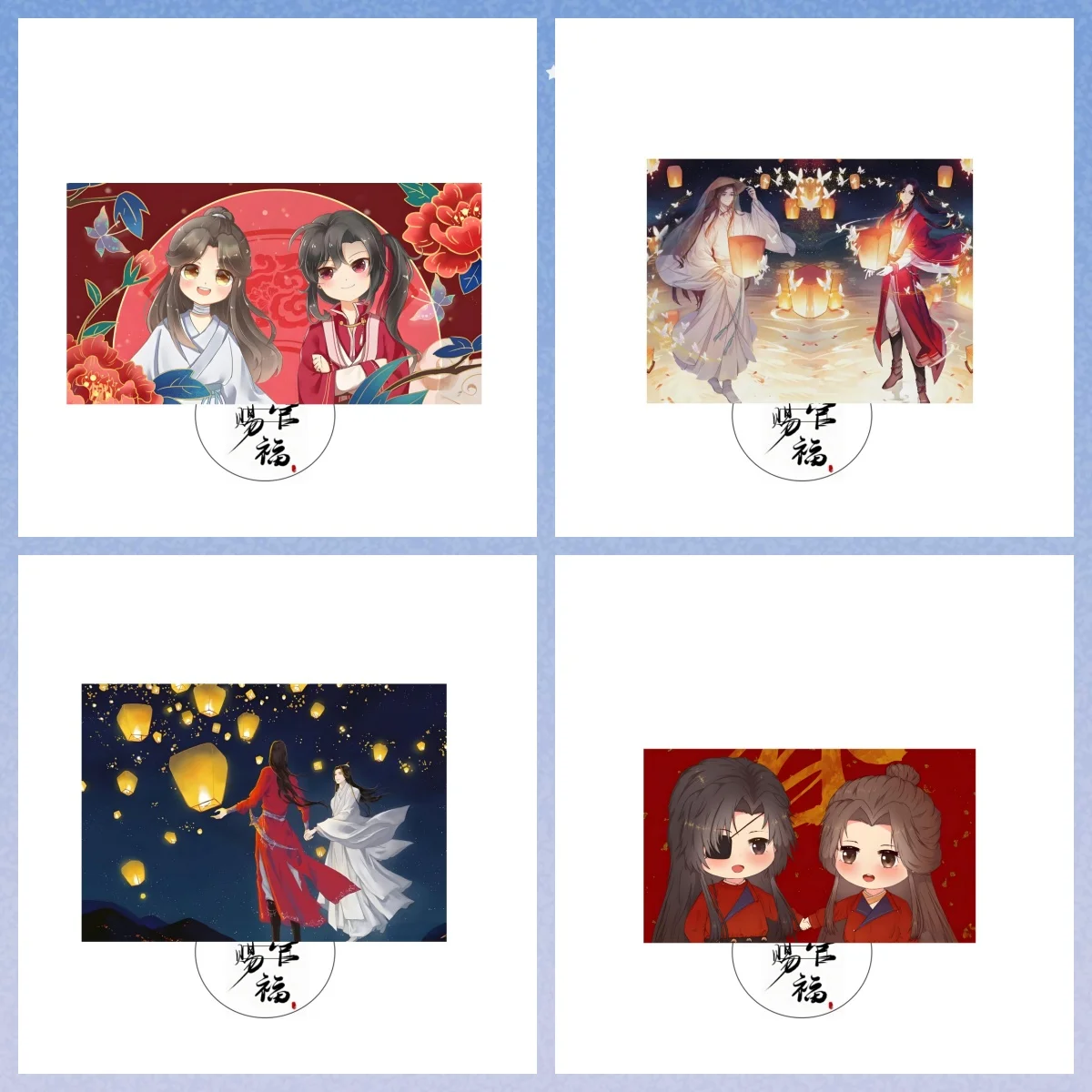Новые Аниме небесные официальные благословения Tgcf фотоигрушки Xie Lian Hua Cheng настольное украшение подарки друзьям
