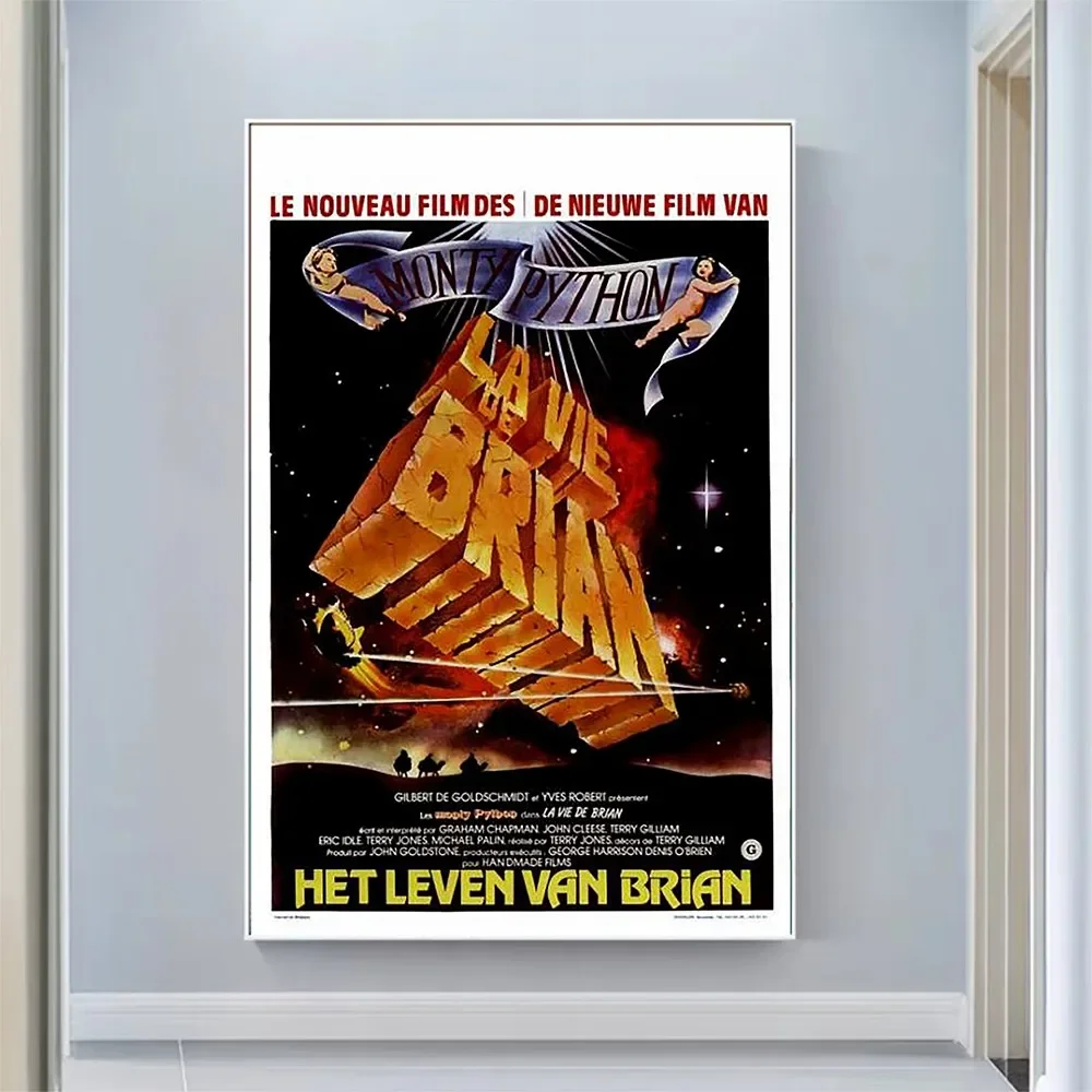 V2500 Monty Python's Life of Brian (5) винтажный классический фильм настенный шелковый тканевый HD постер искусство украшение дома подарок