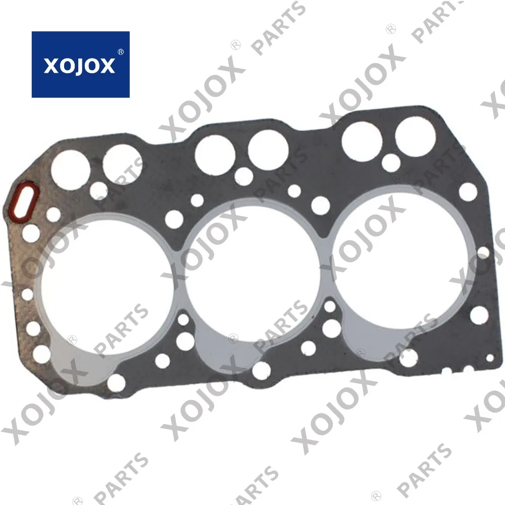 Прокладка головки блока цилиндров XOJOX 119620-01343 11962001343 для двигателя Yanmar 3TNA72 3TNA72L 3TNA72-U3C 3TNE72