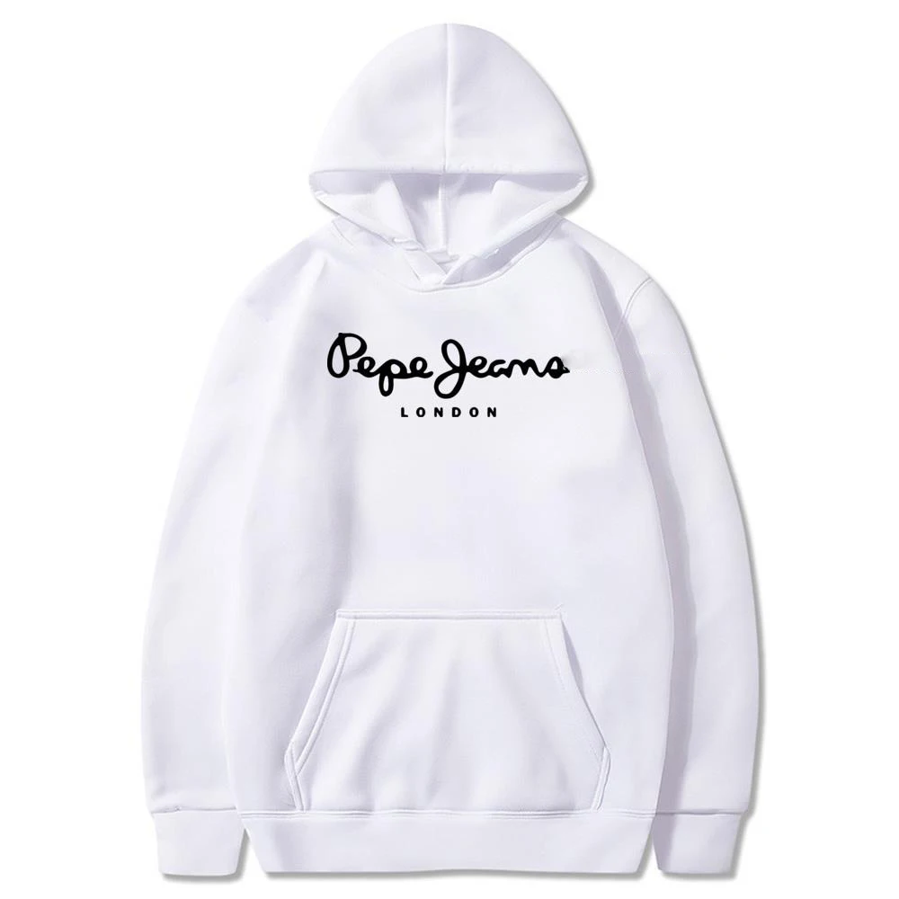 Фото Новинка 2022, худи с логотипом Лондона Pepe-Jeans, популярные мужские/женские худи с длинным рукавом, модная толстовка унисекс №3