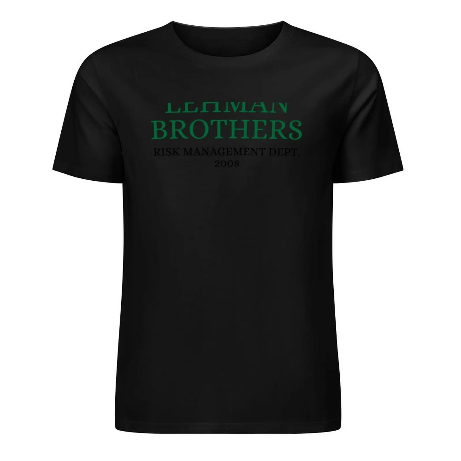 Lehman Brothers, контроль рисков, футболка, кавайная одежда, дизайнерские рубашки, мужская одежда