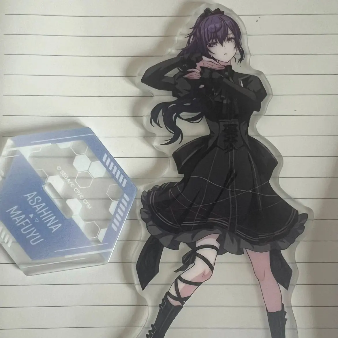 Asahina Mafuyu танцевальная акриловая подставка Kawaii фигурка дисплей аниме коллекция товаров украшение стола орнамент аксессуары подарок другу