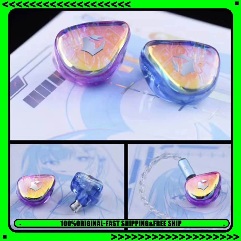EPZ G30 Проводные наушники HIFI Музыка IEM Наушники-вкладыши Игровая гарнитура Type-C 1,7 мм/3,5 мм ENC Шумоподавление Пользовательская настройка