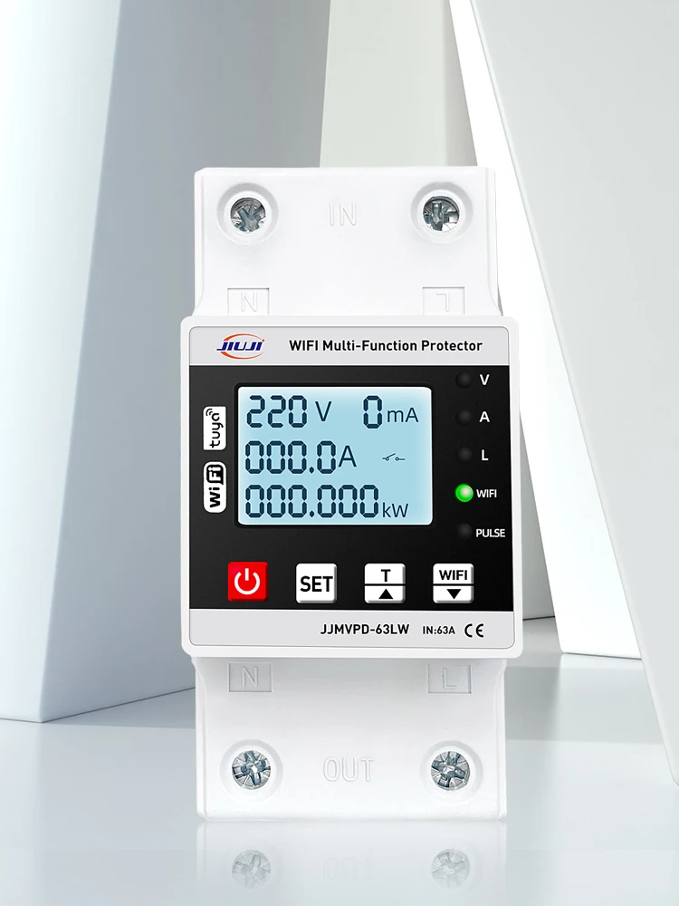 63A WiFi Многофункциональная Защита Smart/tuya/app/Bluetooth/4G/фото/умная
