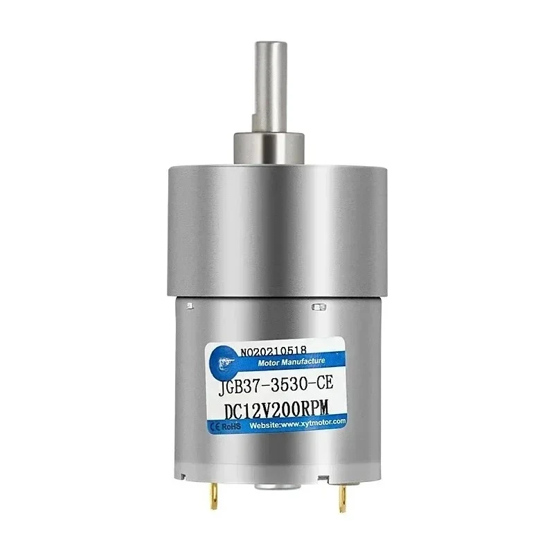 Фото JGB37-3530 микромотор-редуктор постоянного тока 6v12v24v с металлической шестерней и высоким крутящим моментом №4