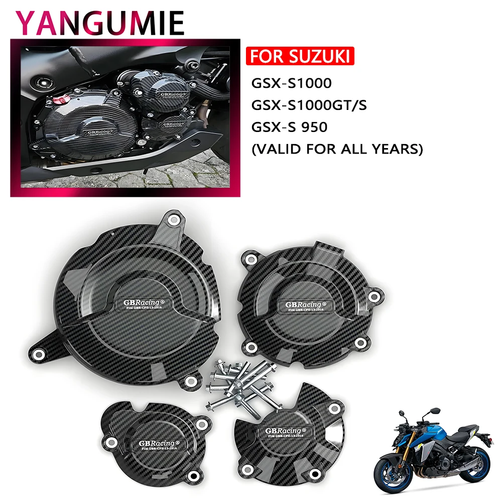 GBRACING защита двигателя, боковая крышка для Suzuki GSX-S1000/S1000GT/S 950, мотоциклетная защита от падения, аксессуары для мотоциклов