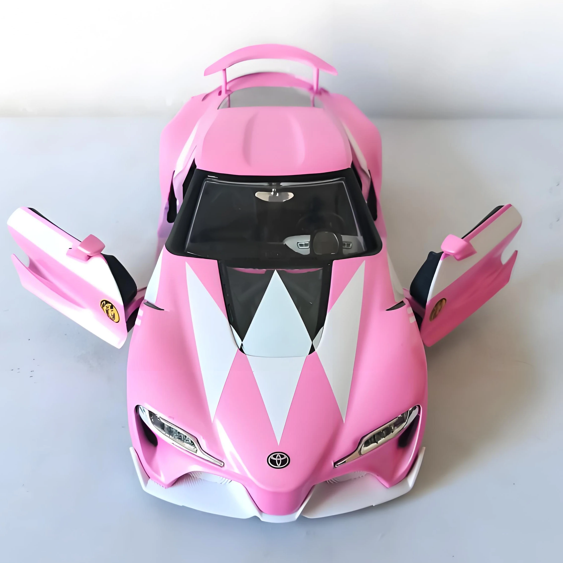 Фото JADA 1:24 TOYOTA FT-1 COMCEPT легкосплавный автомобиль, литье под давлением и игрушечный транспорт, модель автомобиля, миниатюрная масштабная модель автомобиля для детей №3