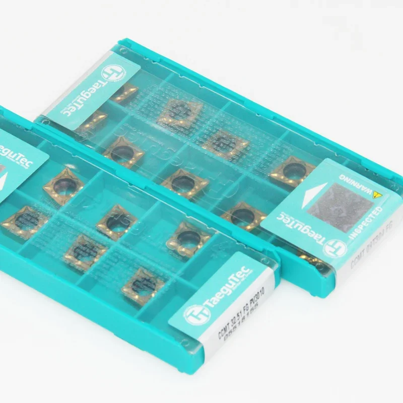 10 шт. TaeguTec оригинальные CCMT CCMT09T304 FG CT3000 TT5080 TT5100 TT8115B TT8125B TT9080 PV3010 токарный станок с ЧПУ твердосплавные токарные вставки