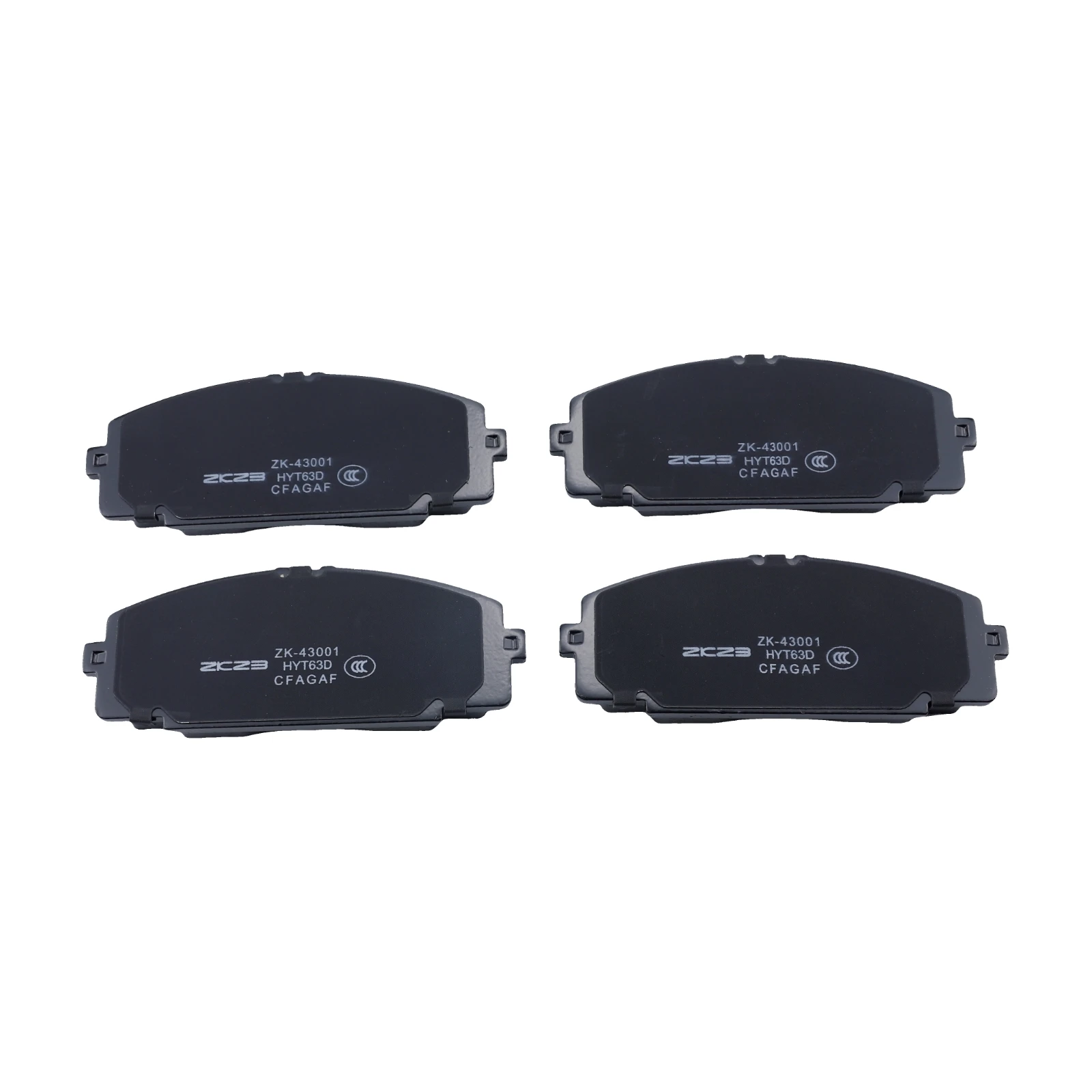 Фото Передние тормозные колодки 04465-25040 для TOYOTA HIACE III IV Bus/Van JINBEI GRANSE HAISE II FOTON MPX Bus Ceramic 0446525060 0446526070 №3