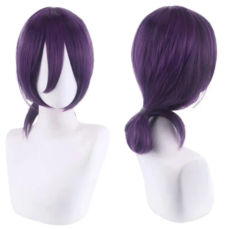 Фото AIAI 2025Anime Chainsaw Man Wig Reze Angel Devil Quanxi Makima Power Hayakawa Aki Denji Термостойкие парики из волос №3