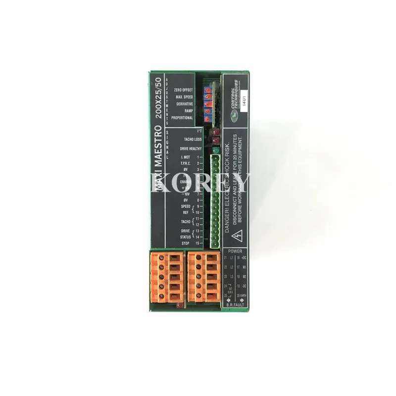 Сервопривод постоянного тока мощностью 5 кВт Maxi Maestro 200X25/50 в хорошем состоянии