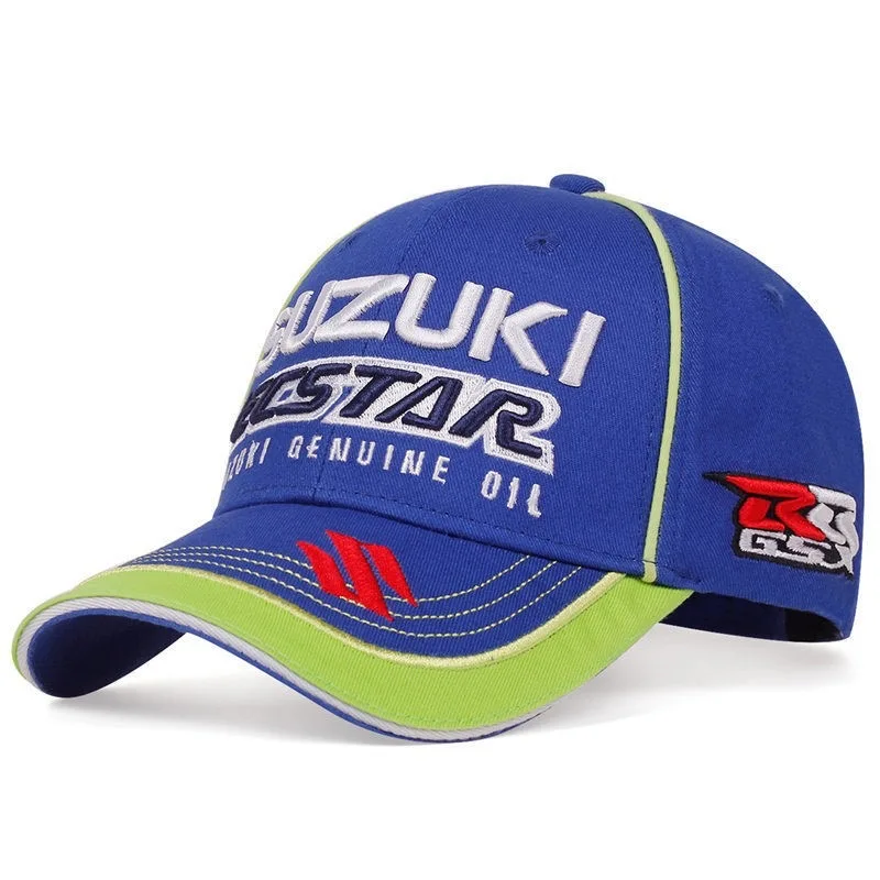 Новая модная Высококачественная бейсболка для Suzuki, повседневная Хлопковая мужская шапка с вышивкой, спортивная шапка для гоночного мотоцикла