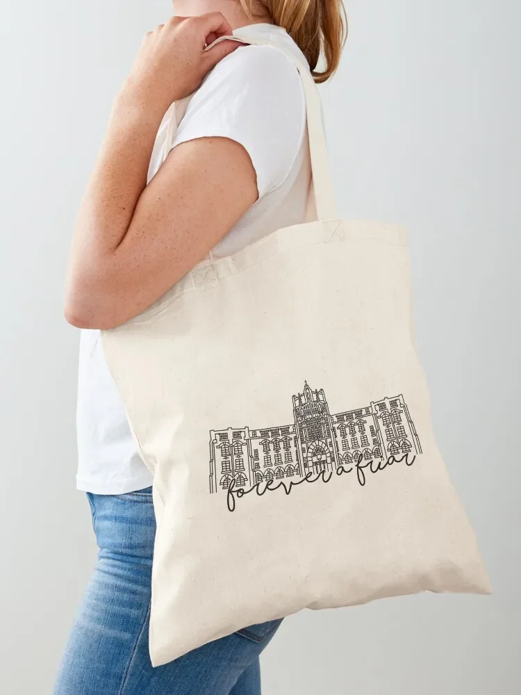 Фото Forever a Friar Providence College Harkins Hall Tote Bag сумка-шоппер женская тканевая сумка женская Холст №2