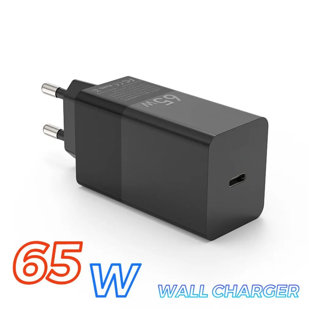 Устройство зарядное сетевое с Usb-портом и поддержкой быстрой зарядки, 65 Вт