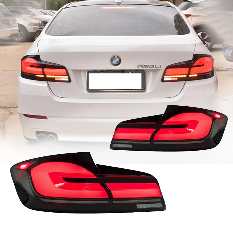 Автомобильные аксессуары Светодиодный задний фонарь LCI для BMW 5 серии F10 F18 2011-2017 Plug and Play Анимированный задний фонарь DRL Сигнальный фонарь