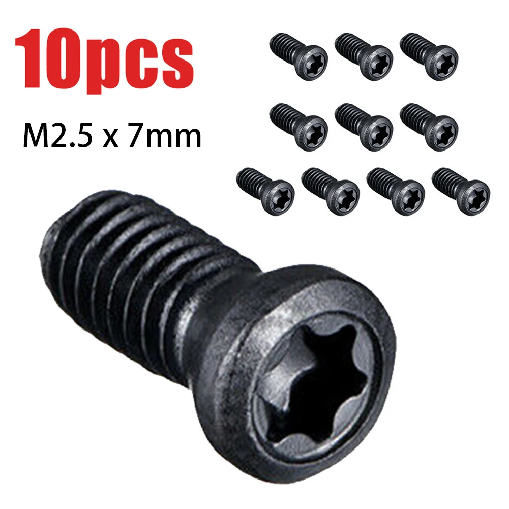 Силовой инструмент, металлический мини токарный станок с головкой Torx, винты для замены, карбидная вставка, CNC, бытовая и офисная коммуникация, числовые, 10 шт.