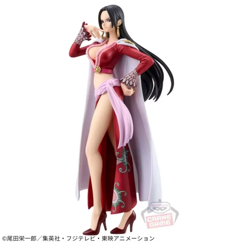Фото BANDAI BANPRESTO оригинальный подлинный в наличии цельный 17 см Боа·Хэнкок аниме коллекция мультфильмов модель персонаж мультфильма №3