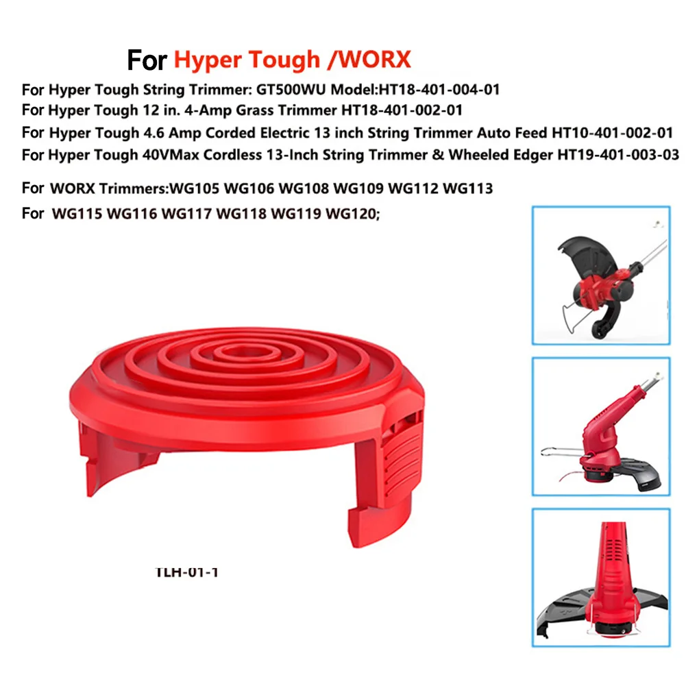 Фото Крышка для катушки speedwg112 WG115 Крышка для катушки аксессуары для садовых инструментов запасные части для триммера №2