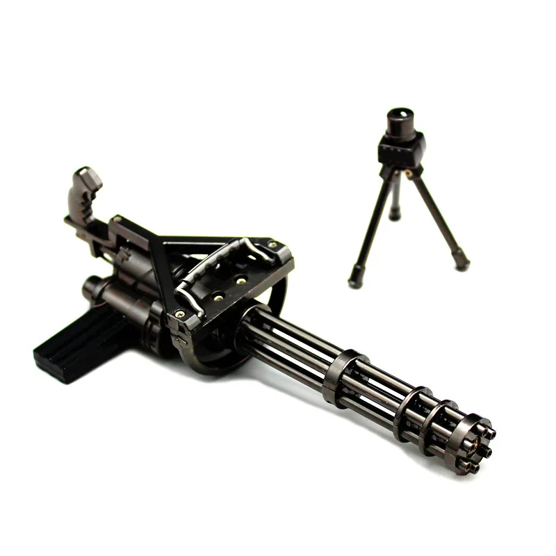 17 см M134 Rapid Fire Machine Gun Gatling Minigun металлическое оружие миниатюры украшение дома 16 кукольное оборудование аксессуары (art.: 3920cfa745065) - 3920cfa745065