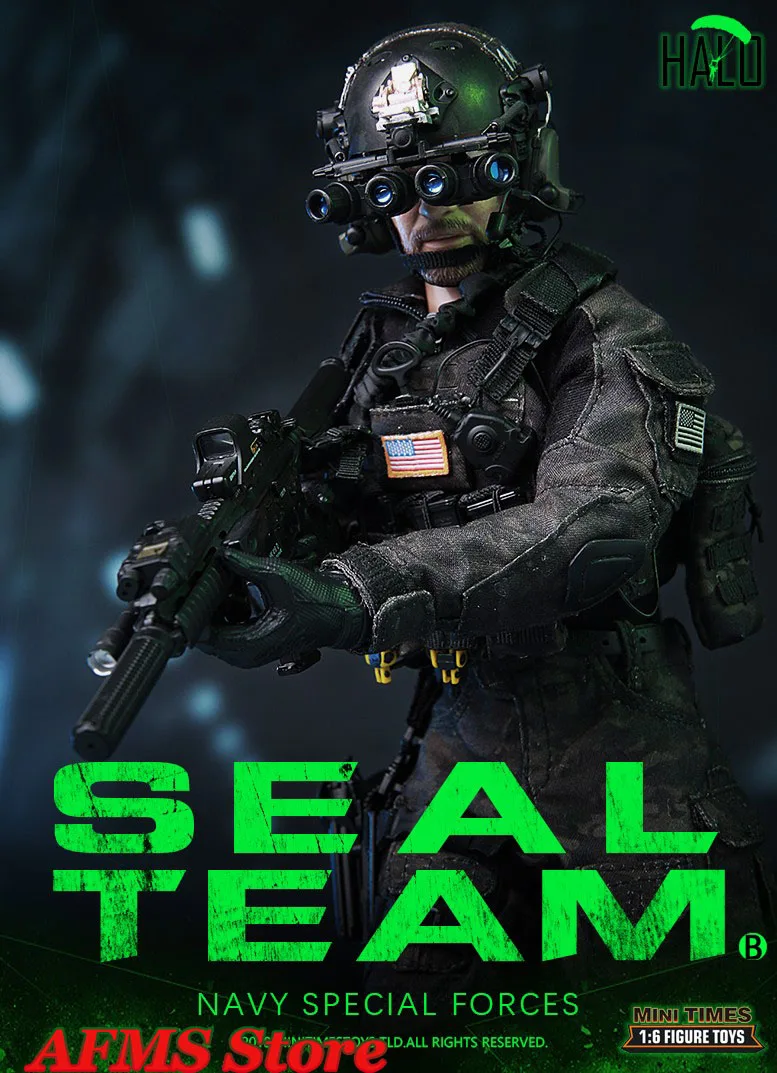 Фото Minitimes Toys M013 1/6 масштаб Коллекционная фигурка Navy Seal Спецназ Команда Капитан 12 дюймов Мужчины Солдат Фигурка тела №3