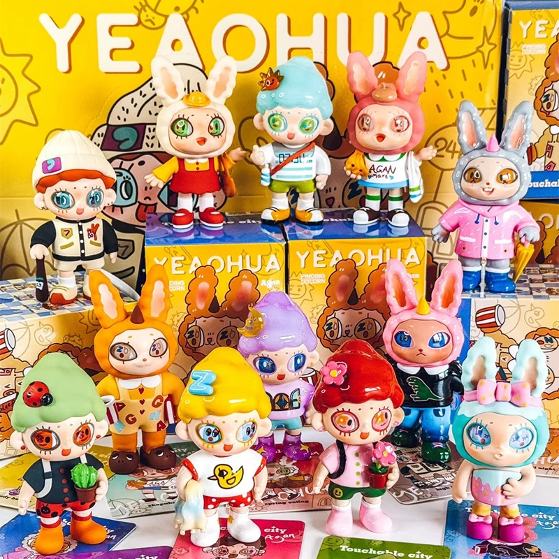 Фото Unicorno Agan Urban Life Series слепая коробка — стильная виниловая фигурка, коллекционная, декор стола и креативный загадочный подарок для взрослых №2