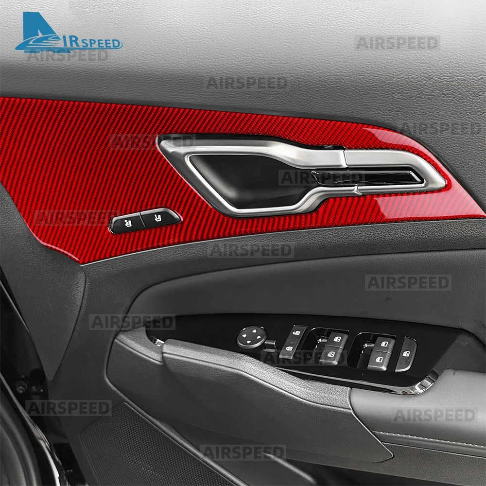 Фото Настоящая мягкая наклейка из углеродного волокна для Kia Sportage NQ5 2022 2023 2024 2025 LHD RHD, автомобильная дверная ручка, чаша, панель, аксессуары для интерьера №3