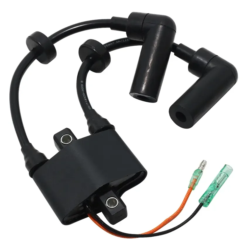 Фото Катушка высокого напряжения подвесного мотора для Yamaha 9,9 л.с. F13.5Ahp F15Ahp F20Ahp 25HP FT25 FT25F FT25B T25 66M-85570-00 66M-85570-01 №5