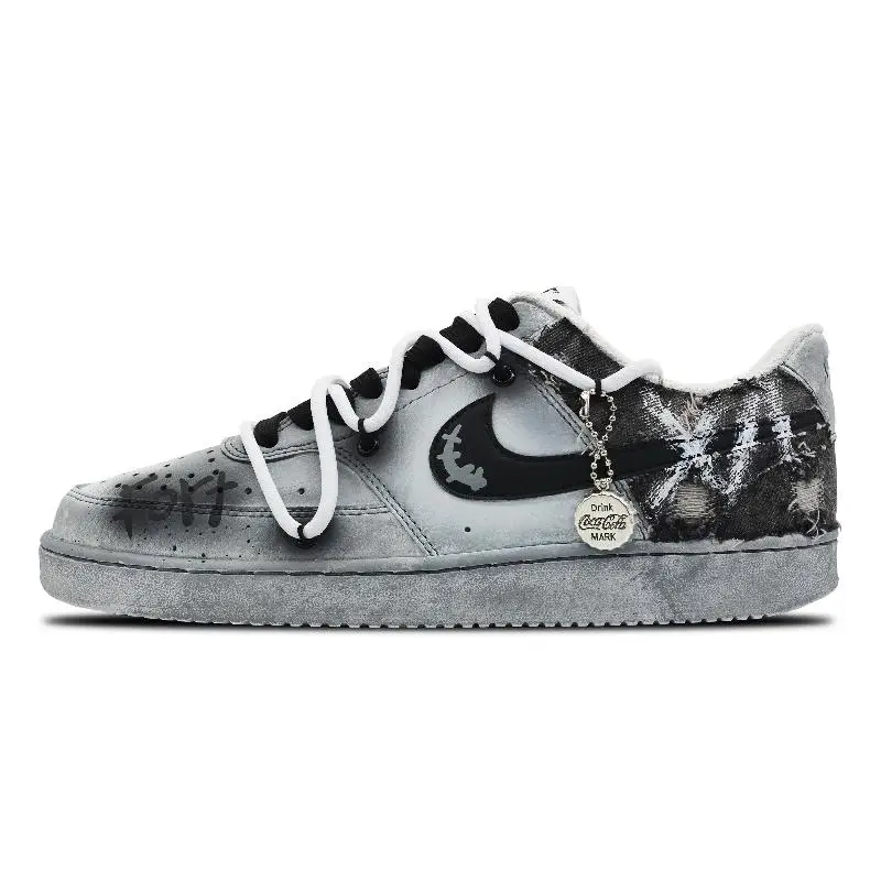 【Настроить】Nike Court Vision 1, обувь для скейтбординга, мужские кроссовки, DH2987-101