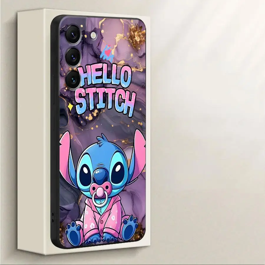 Фото Милый мягкий чехол из ТПУ Disney Stitch для Samsung Galaxy A02s A05 A53 A71 A73 A30s A04 A20s A50 A56 A06 A03 №2
