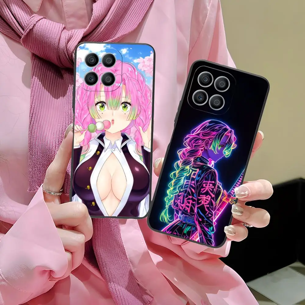 Фото Чехол для телефона «Demon Slayer Mitsuri» для Honor 90 80 70 60 50 30 20 10 9 8 7 Pro S SE Lite 5G Цветной защитный роскошный красивый чехол №5