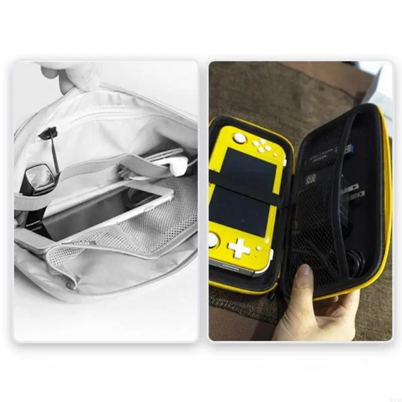 Фото DXAB SUMDBAUD CASE FIT для Powkiddy x55 RG505 Game Consoles Сумка для хранения. №2