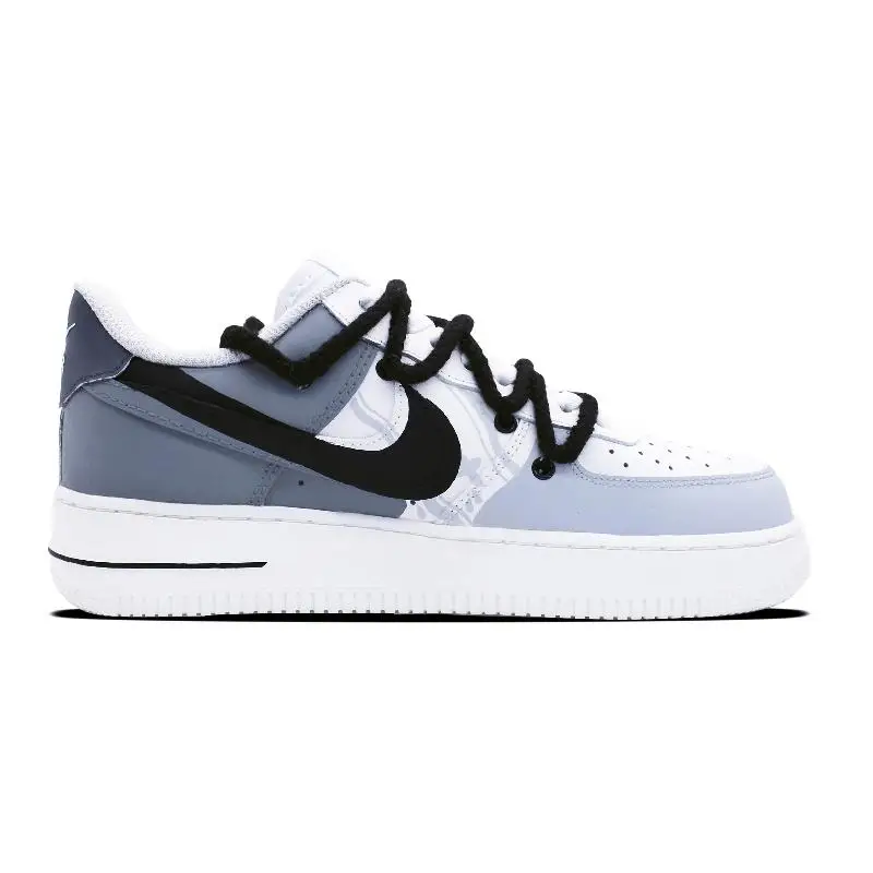 Фото 【Настроить】Nike Air Force 1 Обувь для скейтбординга Женские кроссовки DD8959-100 №2