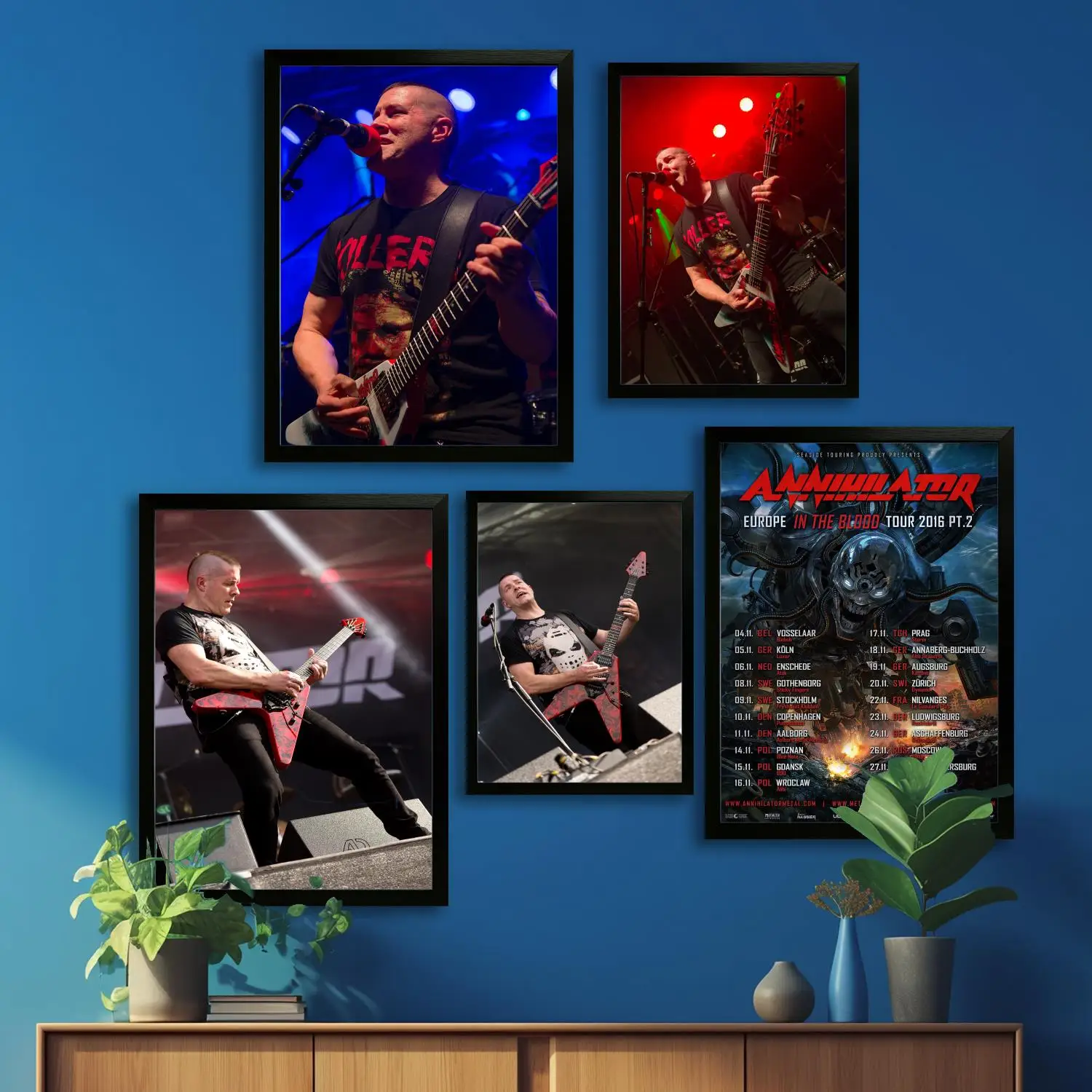 Annihilator холст художественный постер и настенная картина печать, современные семейные постеры для декора спальни, декоративная живопись