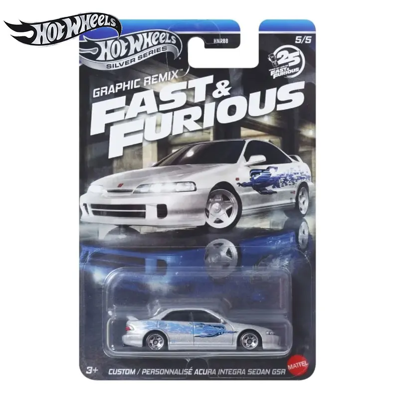 Литая модель Hot Wheels Fast & Furious HNR88L в масштабе 164 Коллекционные автомобили: Honda S2000 Lancer Evolution VII Nissan Silvia S15 (art.: 3920d1efac1fd) - 3920d1efac1fd