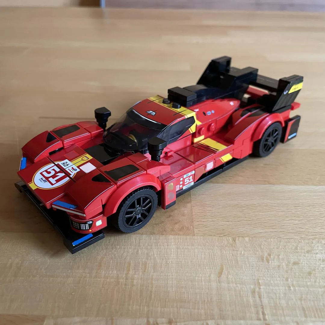 313 шт. MOC LMH автомобили № 51 и 50 499p скоростные чемпионы гоночные автомобили Строительные блоки DIY Кирпичи набор моделей детские игрушки подарки для мальчиков