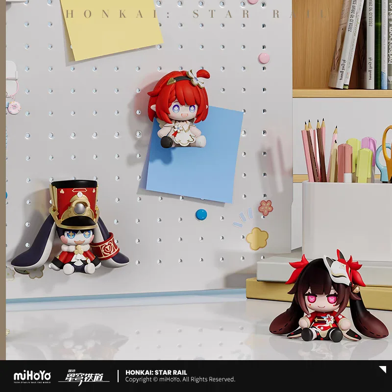 Фото Предпродажа miHoYo Official Honkai Star Rail Huggy Good Smile Q Version Tribios Sparkle Bomb Parkle Bomb Doll Подарки для косплея №2