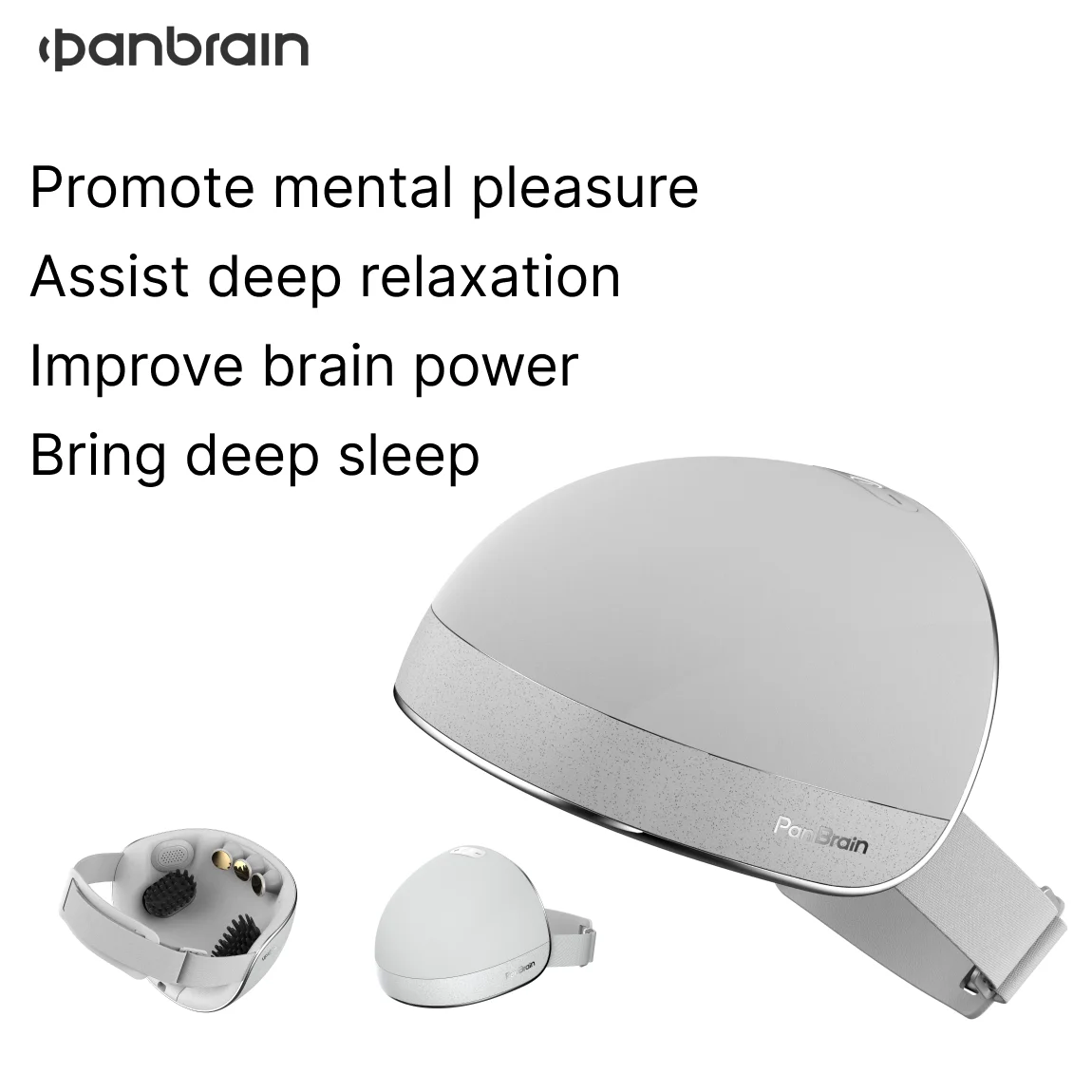 Фото Умное мозговое устройство PanBrain EC1 с TDCS и EEG |   Фокус, Память, Релаксация, Сон |   Сертифицированный NMPA №3