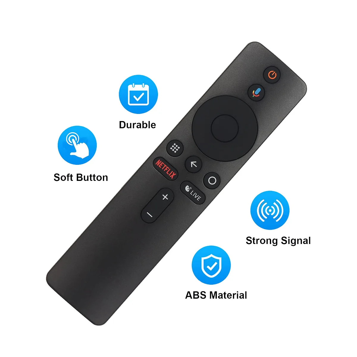 Фото Сменный голосовой пульт дистанционного управления для Xiaomi Mi Box S XMRM-006 Controller №2
