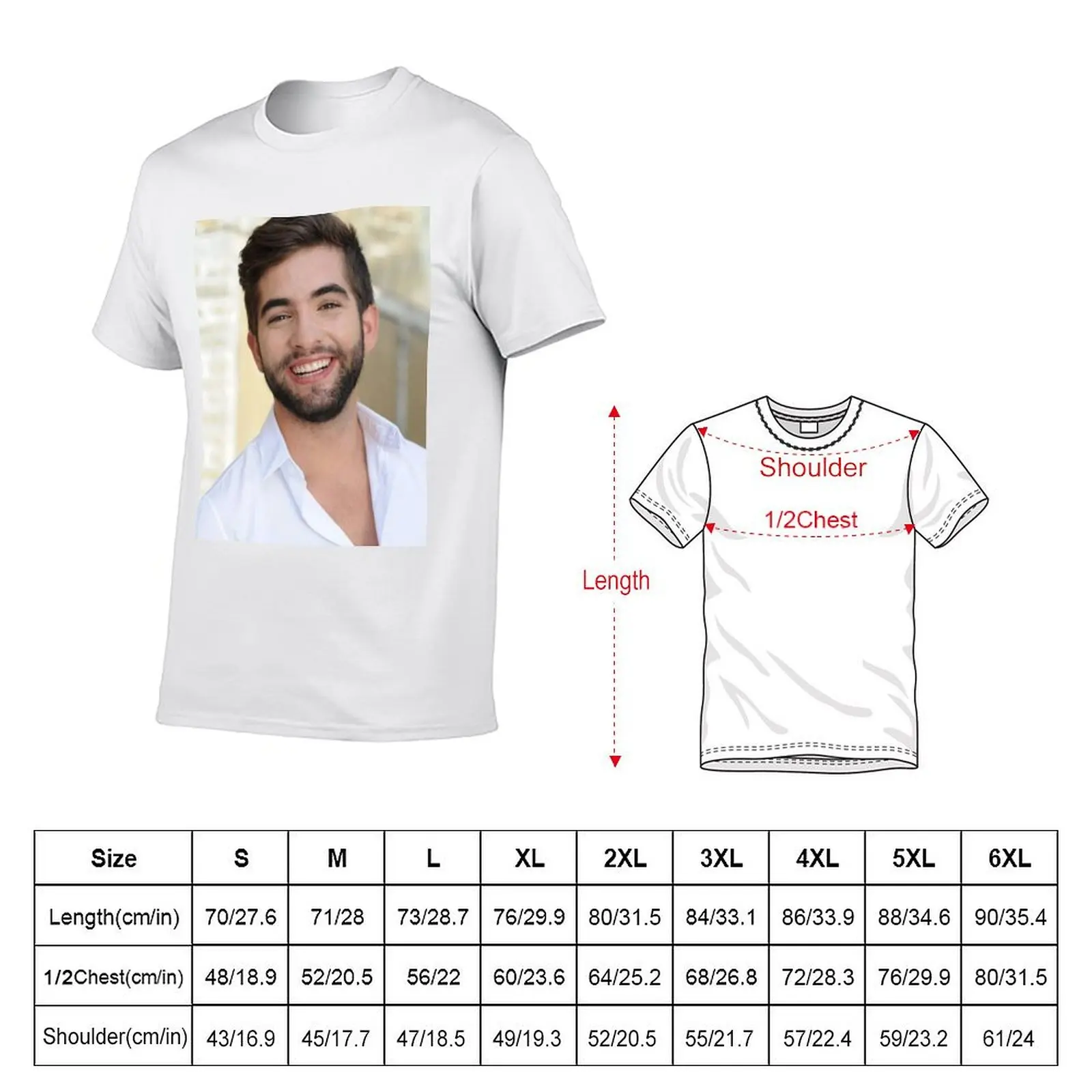 Kendji Girac красивая футболка для мужчин, облегающая футболка, мужская роскошная футболка (art.: 3920d10da441e) - 3920d10da441e