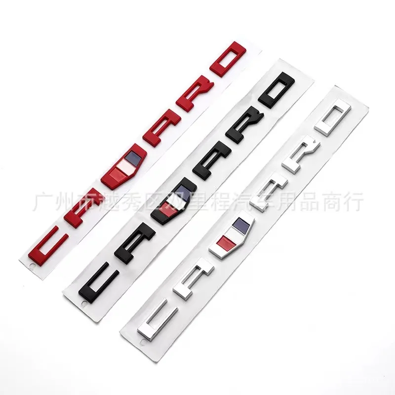 Наклейки CAMARO для Chevrolet Camaro Hornet, передняя крышка и задняя английская Наклейка ABS