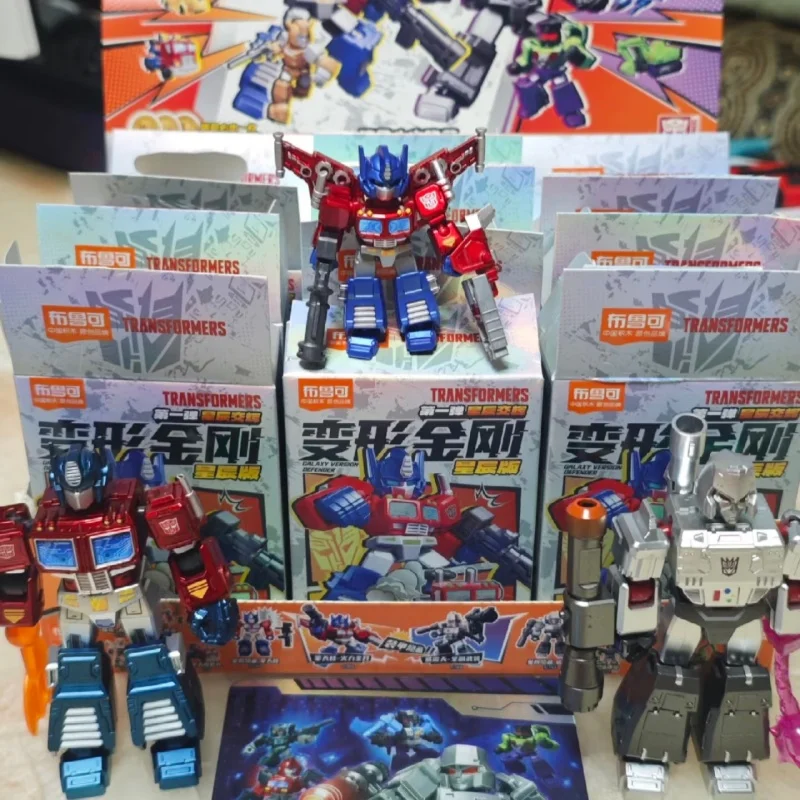 Фото Hot Blokees Transformers Block Defender Version Wave1 Optimus Prime Megatron Ironhide Thundercracker Робот Игрушка Детский Подарок На День Рождения №4