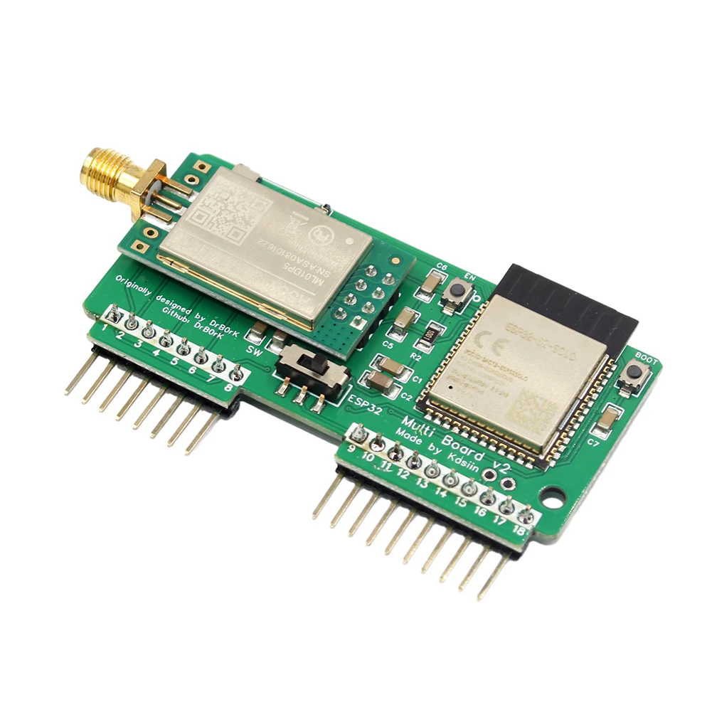 Фото Макетная плата для Wi-Fi мультиплаты NRF24 + ESP32, макетная плата для замены оригинального переключателя Dip, 1 шт. №3
