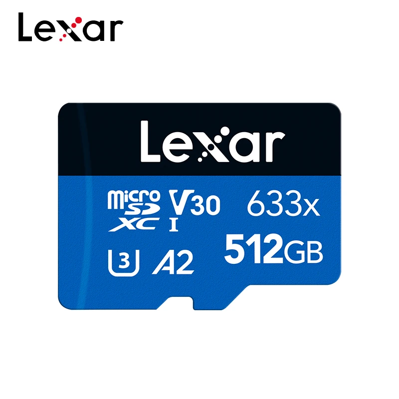 Фото Оригинальная карта памяти Lexar TF633x MicroSDHC 32 Гб MicroSDXC 64 Гб 128 ГБ 256 ГБ V30 A1 C10 карта флэш-памяти карта памяти 512 ГБ TF Карта №4