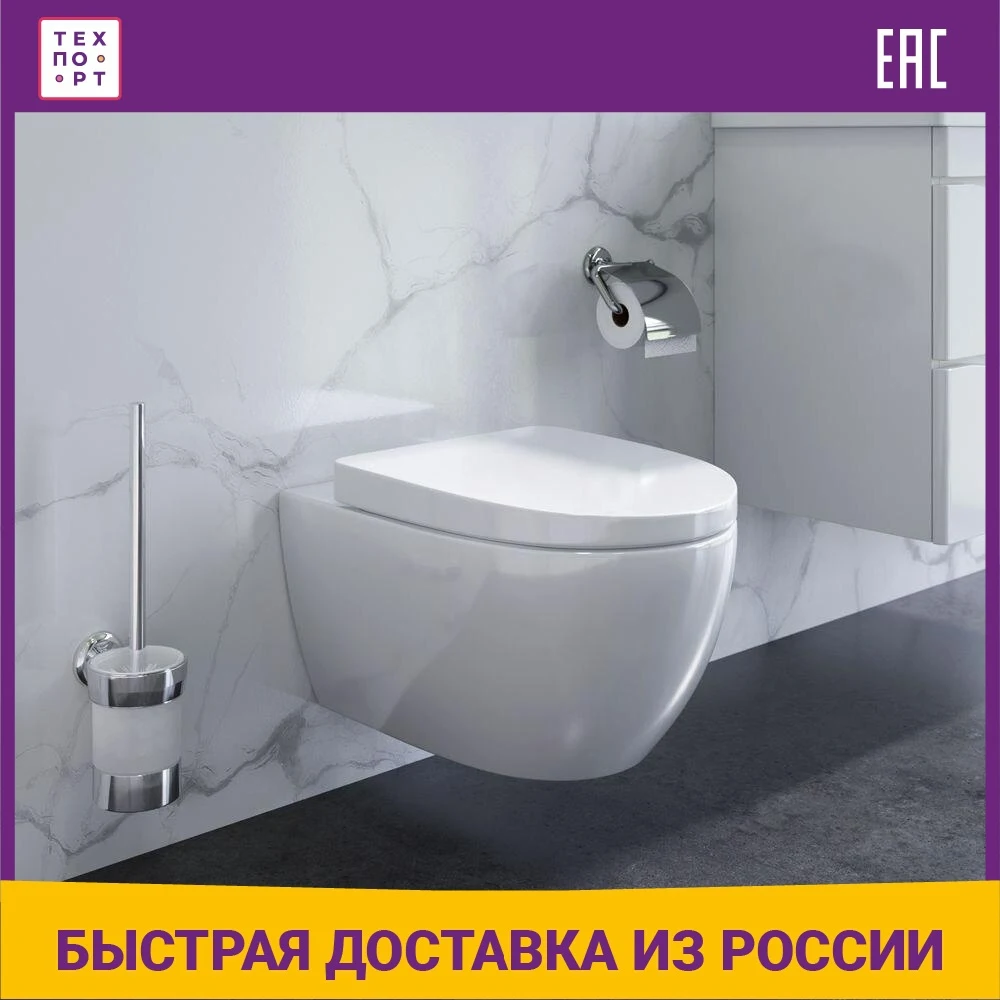 Комплект унитаза Am.Pm Awe подвесной, с сиденьем микролифт, инсталляцией и аксессуарами
