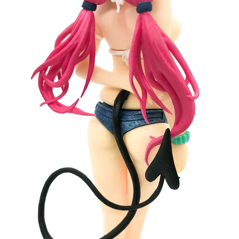 Фото Новинка для девочек 18 см аниме To Love Ru темнота Лала саталин девилке купальник ПВХ фигурка Коллекционная модель игрушка сексуальная №2