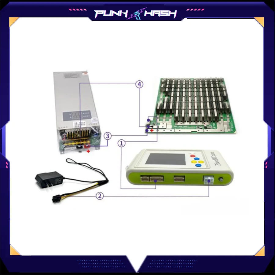 Фото Универсальный тестер Picobt, совместимый с тестером Antminer Whatsminer innosilicon и т. д. №2
