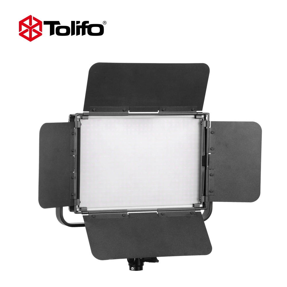 Фото Tolifo 54W Bi color 900pcs Slim светодиодный Photo светильник Equipment Panel Studio Video Photography светильник №3