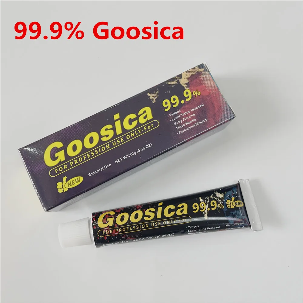 Фото 99,9% Goosica Before Tattoo Cream Перманентный макияж Микроблейдинг бровей Губы 10 г №2