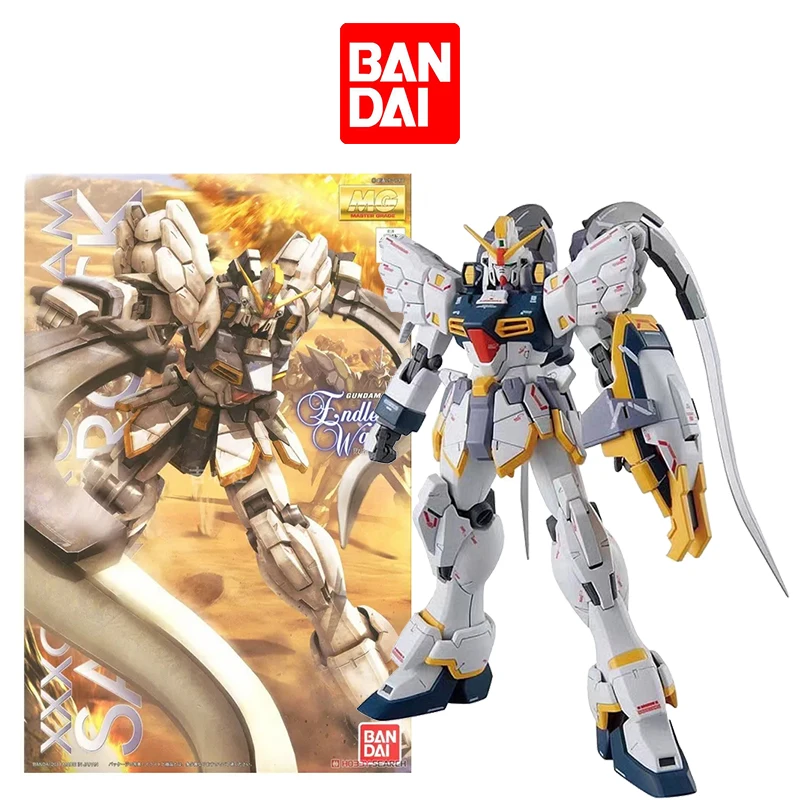 Bandai подлинный MG 1/100 XXXG-01SR песчаная пустыня новая коллекция аниме мобильный костюм модель комплект сборная игрушка Рождественский подарок