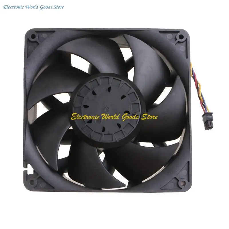 Фото A3PD Cooler Fean R4-14038-64PK-B1 4 PIN 140x140x38mm Server Workstation Accessories Тихий охлаждение вентилятор 12V 43.2W 6000R №2